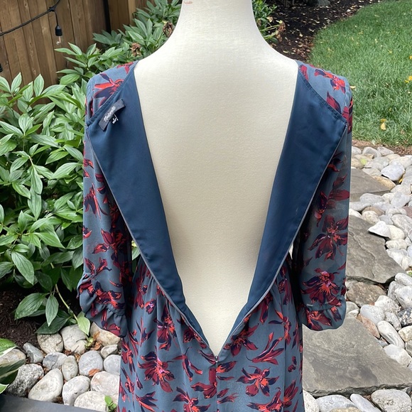 Madewell Sheer Ruffle Sleeve Mini Dress - Picture 10 of 13